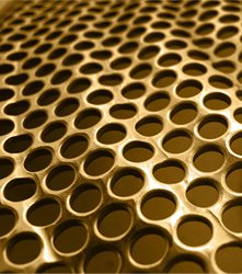 Perforated Brass Sheet